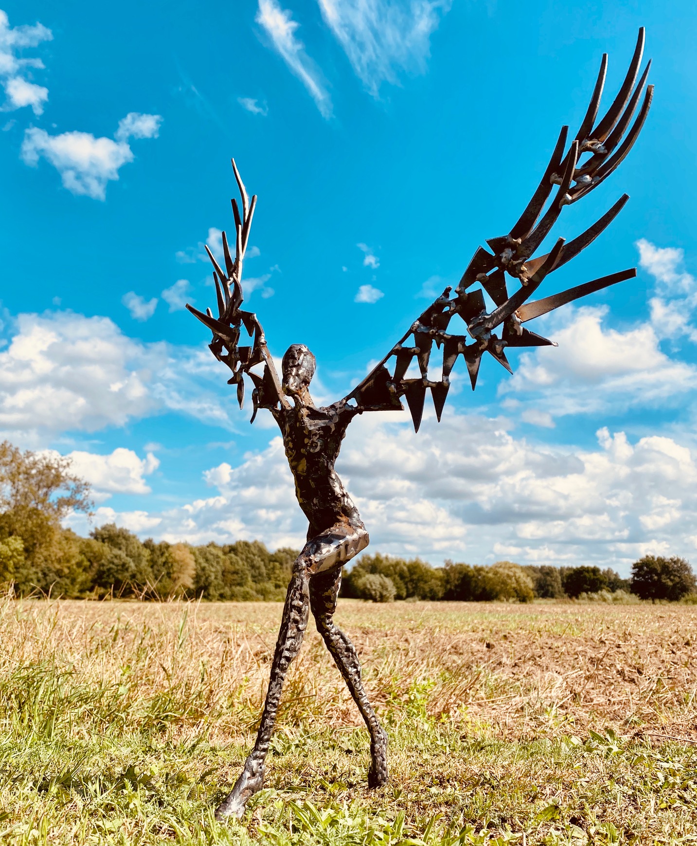 cortenstaal , wilfried de cock , kunstwerk 