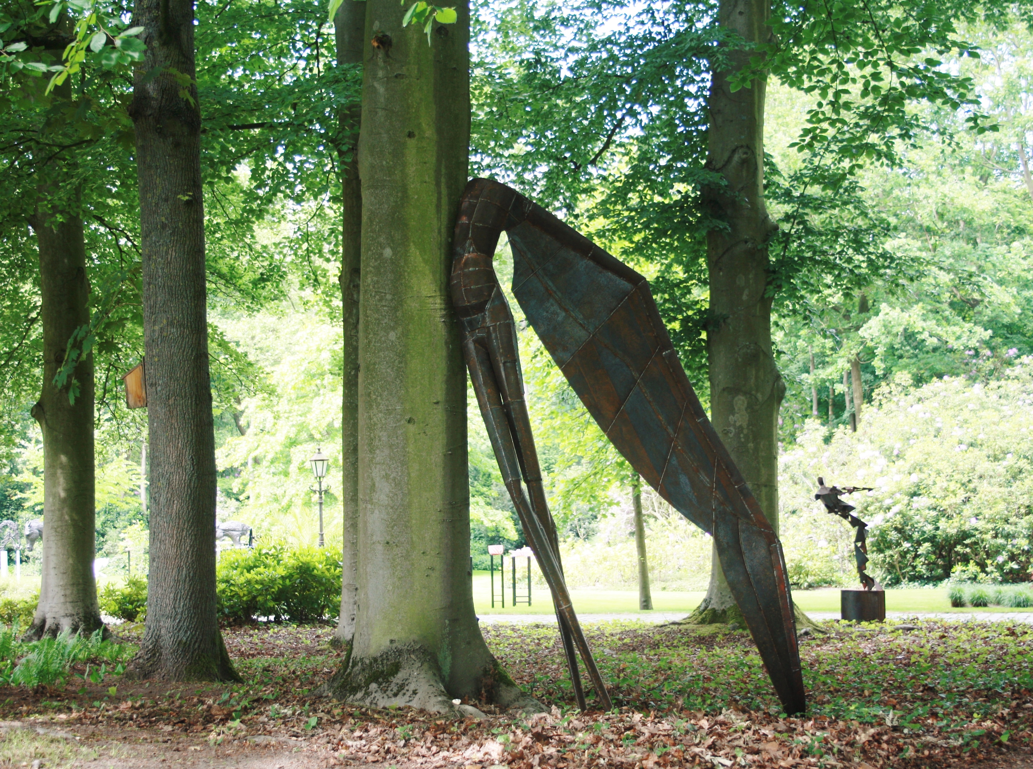 cortenstaal , wilfried de cock , kunstwerk 