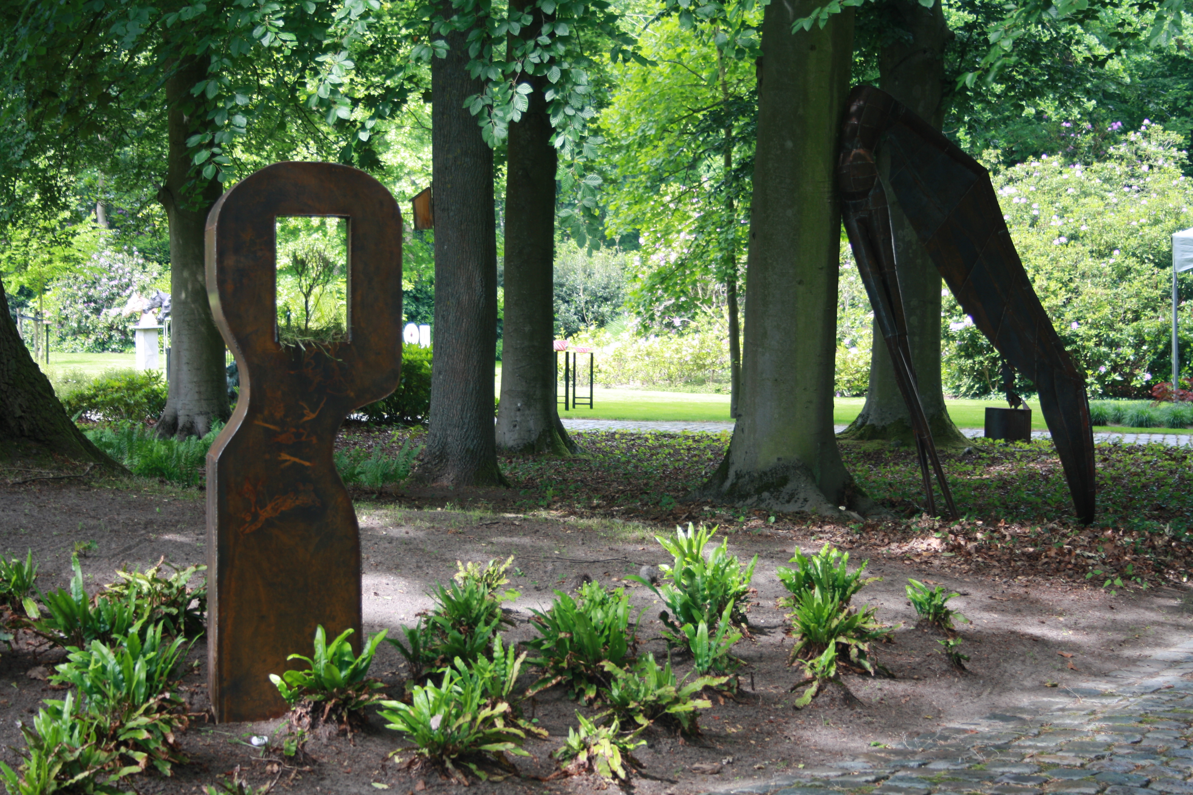 cortenstaal , wilfried de cock , kunstwerk 