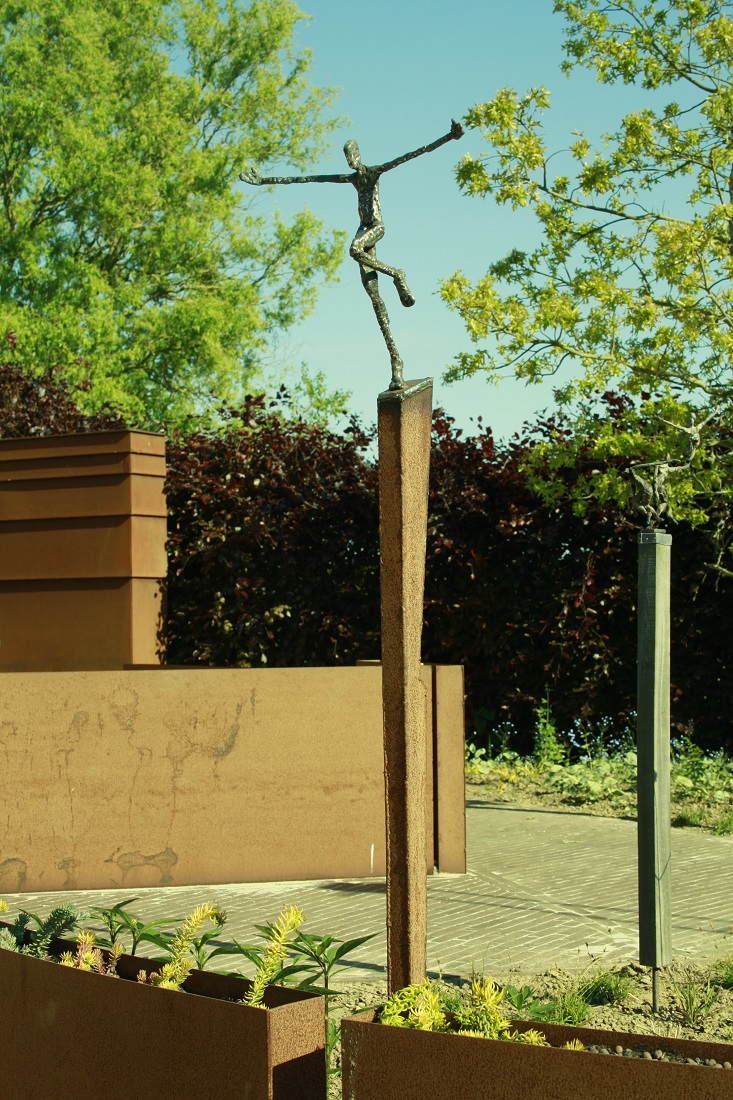 cortenstaal , wilfried de cock , kunstwerk 