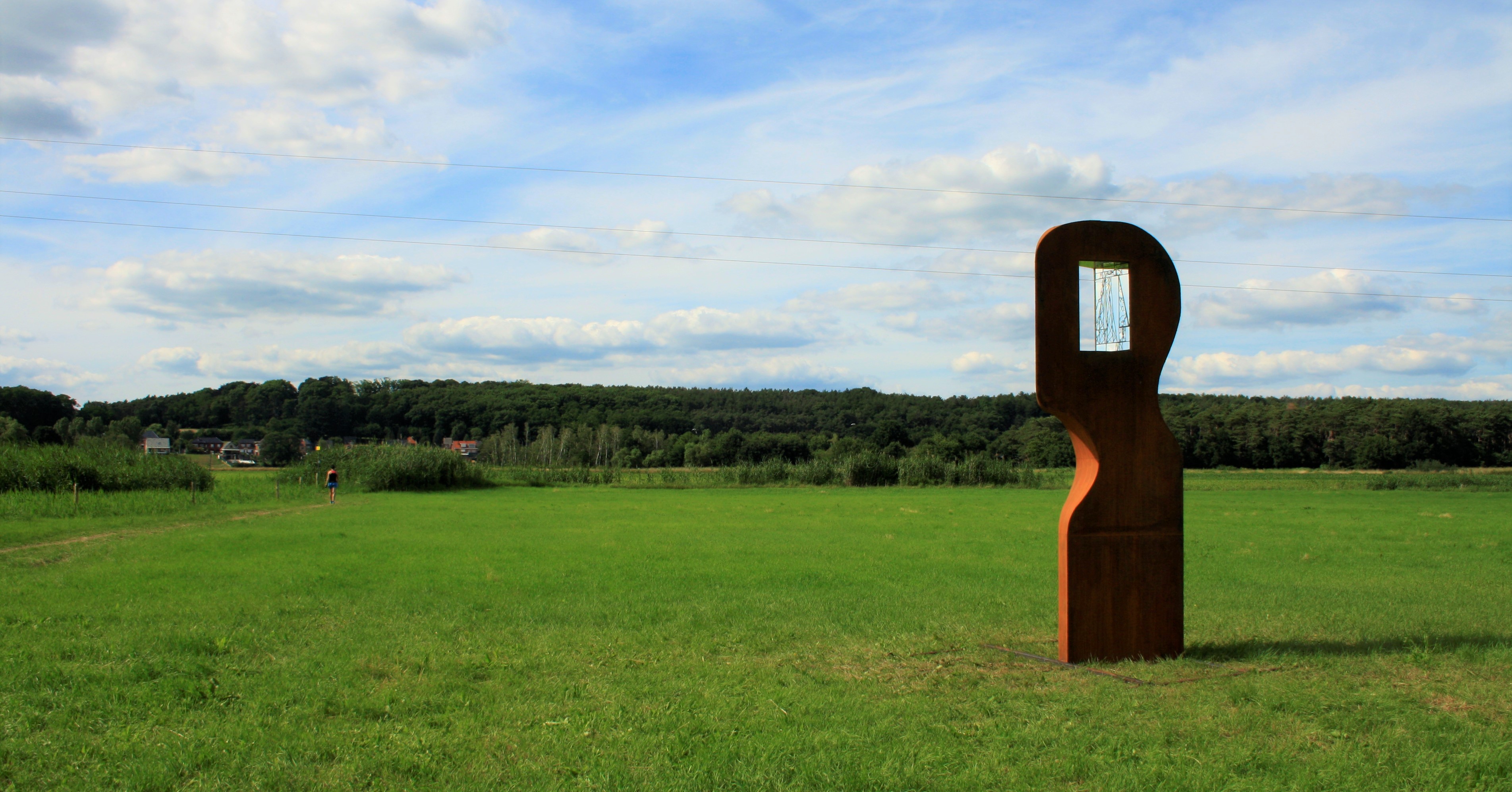 cortenstaal , wilfried de cock , kunstwerk 
